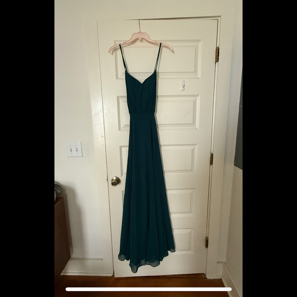 Revelry Bridesmaid Dress in Jade NWT!